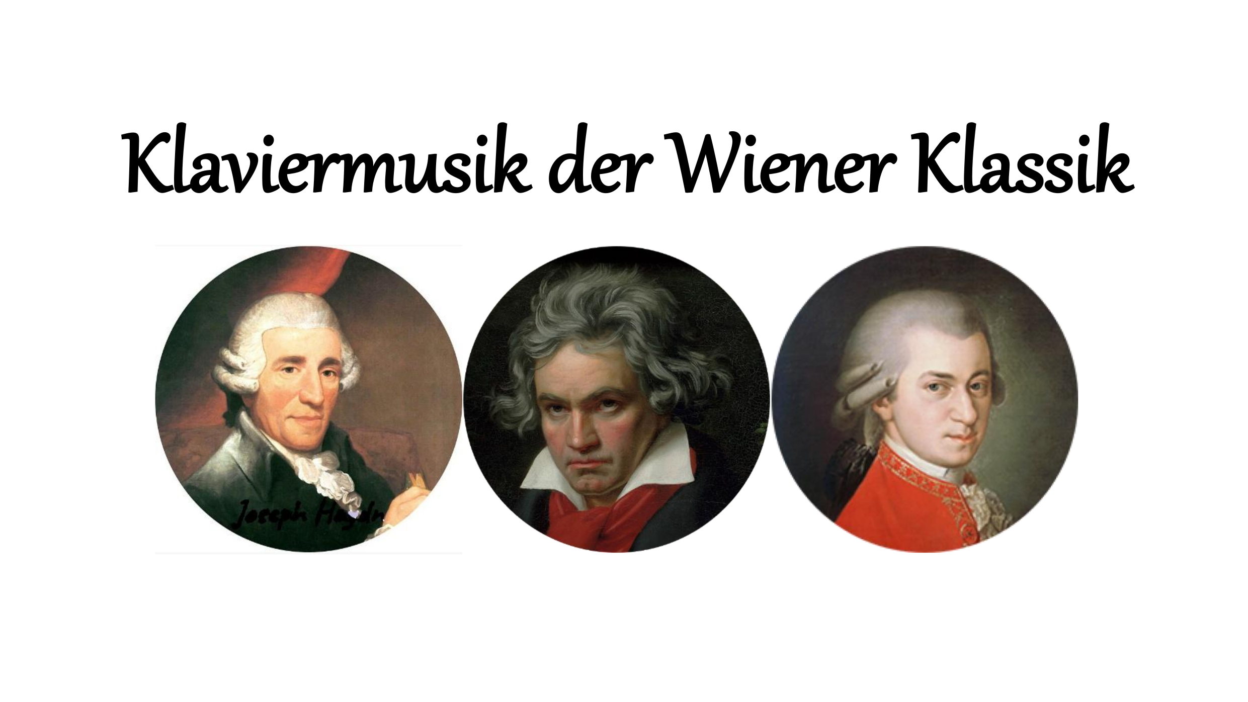 Klassenabend „Klaviermusik der Wiener Klassik“